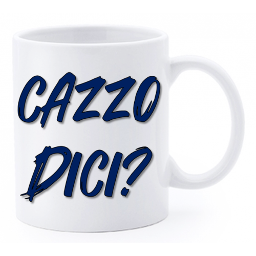 Tazza mug ceramica "La str..azzata" in scatola...
