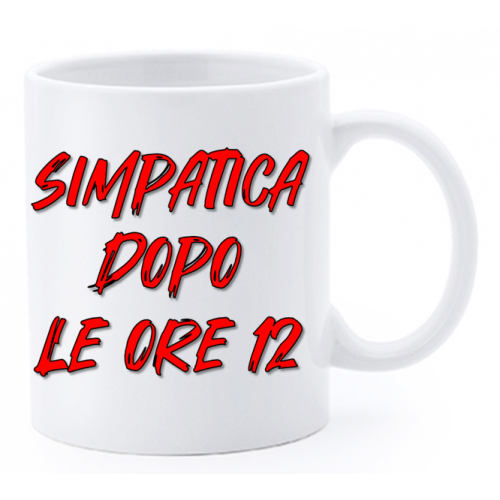 Tazza mug ceramica "La str..azzata" in scatola...