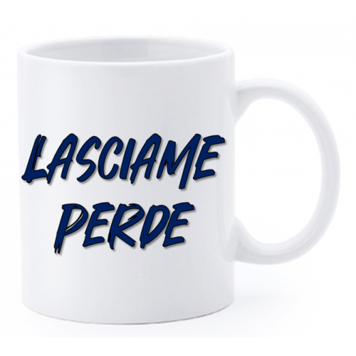 Tazza mug ceramica "La str..azzata" in scatola...