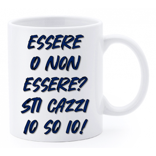 Tazza mug ceramica "La str..azzata" in scatola...