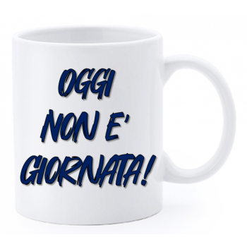 Tazza mug ceramica "La str..azzata" in scatola - Oggi non...