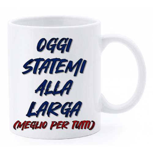 Tazza mug ceramica "La str..azzata" in scatola...
