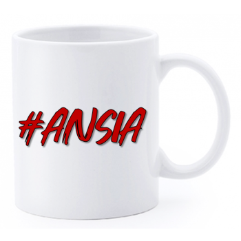 Tazza mug ceramica "La str..azzata" in scatola - Ansia