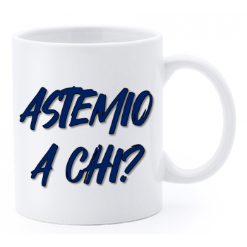 Tazza mug ceramica "La str..azzata" in scatola - Astemio...