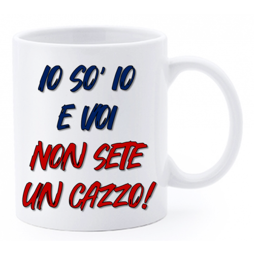 Tazza mug ceramica "La str..azzata" in scatola...