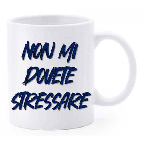 Tazza mug ceramica "La str..azzata" in scatola...