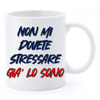 Tazza mug ceramica "La str..azzata" in scatola - Non mi...