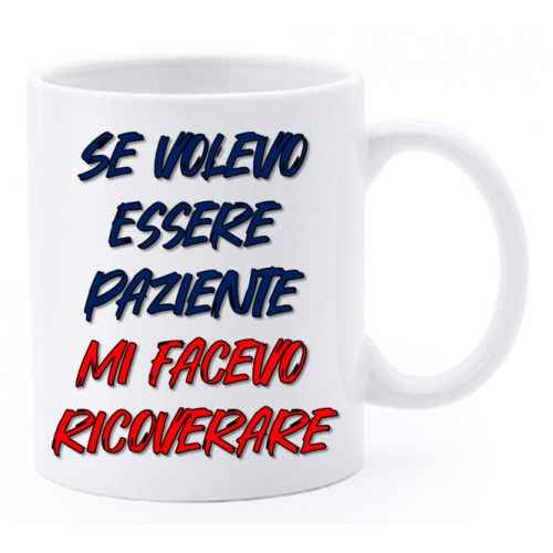 Tazza mug ceramica "La str..azzata" in scatola...