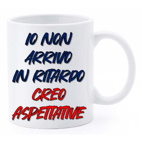 Tazza mug ceramica "La str..azzata" in scatola...