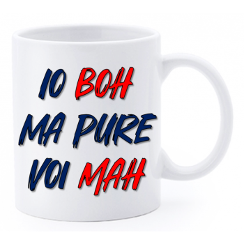 Tazza mug ceramica "La str..azzata" in scatola - Io boh...
