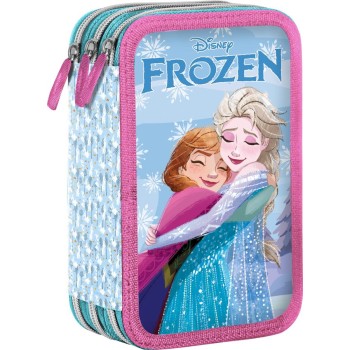 Astuccio completo 3 zip - Giotto Turbolor - Frozen