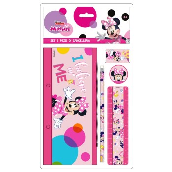 Blister scuola completo 5 pezzi con astuccio bustina -...