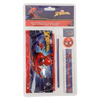 Blister scuola completo 5 pezzi con astuccio bustina -...