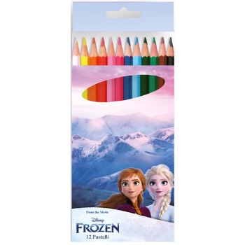 Blister scatola 12 matite colorate - Frozen