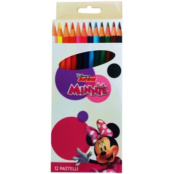 Blister scatola 12 matite colorate - Minnie