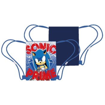 Sacca nylon con laccetti Cm. 40x35 - Sonic