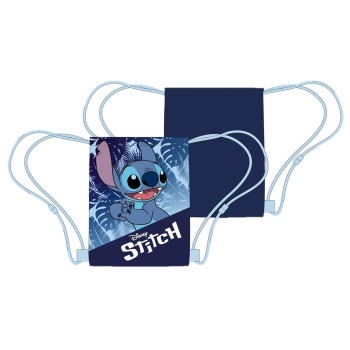 Sacca nylon con laccetti Cm. 40x35 - Stitch Boy