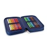 Astuccio completo 3 zip deluxe Cm. 23x15x10 - SS Lazio