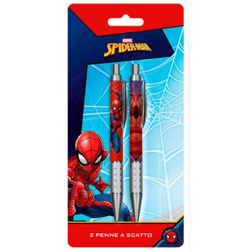 Blister 2 penne a scatto - Spiderman