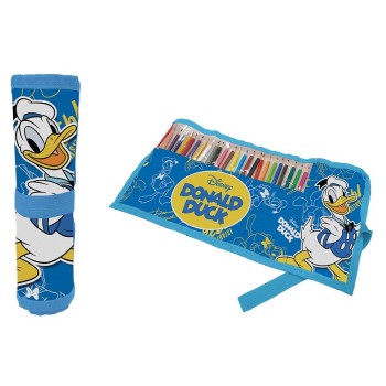 Astuccio Roll ripiegabile con 24 pastelli Cm. 40x20 -...