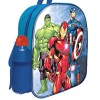 Zainetto asilo cm. 30 con borraccia alluminio Cm. 30x25x8 - Avengers