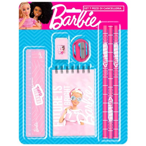 Blister scuola completo 7 pezzi - Barbie