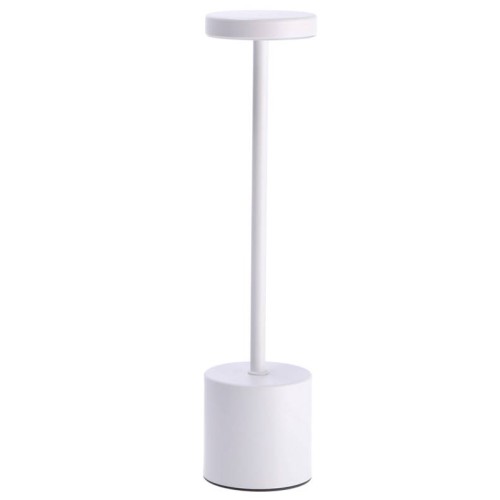 Lampada led touch piatta bianca Cm. 8x35