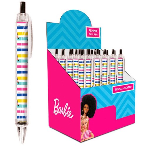 Penna a sfera scatto – Barbie