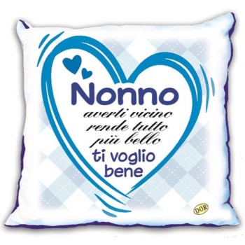 Cuscino quadrato Cm. 46x46 - Nonno