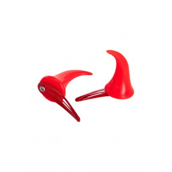 Blister 2 corna diavolo con clips