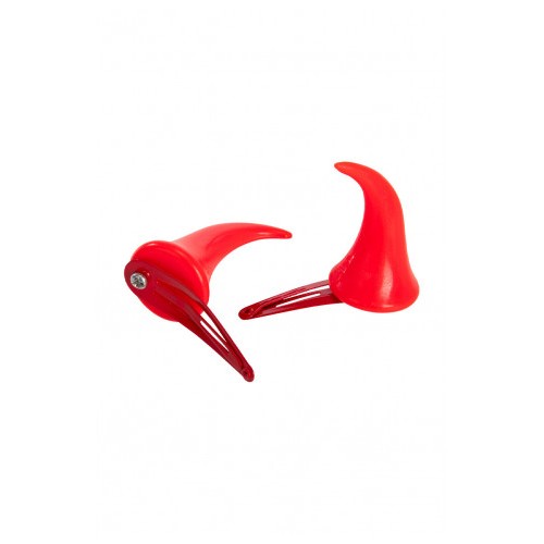 Blister 2 corna diavolo con clips