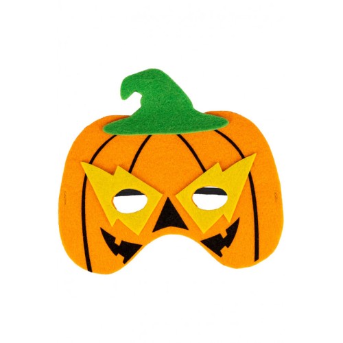 Maschera zucca bimbo in feltro