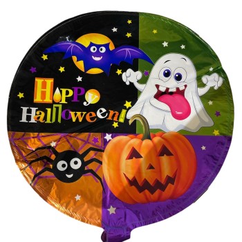 Palloncino mylar 18" Cm. 45 - Happy Halloween