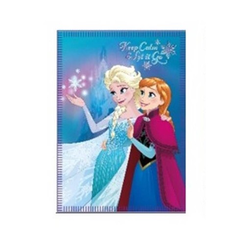 Pail Soft Frozen Cm. 100x140 Elsa E Anna