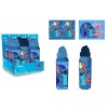Borraccia alluminio 550 ML con cannuccia - Stitch - Soggetti assortiti