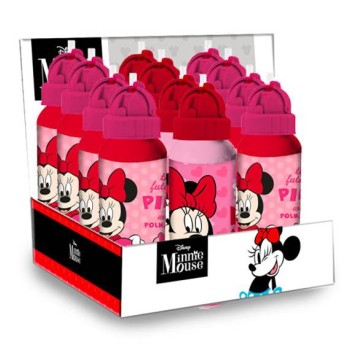 Borraccia alluminio 550 ML con cannuccia - Minnie -... 2