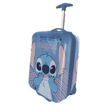Valigia trolley due ruote in abs bagaglio a mano - Stitch