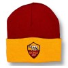 Cappello cuffia acrilico con logo ricamato bicolore - AS Roma
