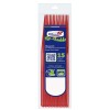 Coltello compact trasparente riutilizzabile - Confezione 15 pezzi - Rosso