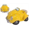 Posacenere resina auto gialla cm. 12x16