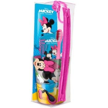 Pochette con spazzolino da denti + dentifricio +...