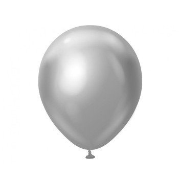 Palloncini lattice 12'' Platinum Silver - Blister 7 pezzi 2