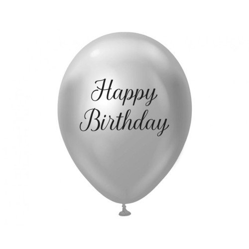 Palloncini lattice 12" Platinum Silver - Happy...