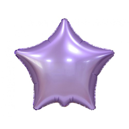 Palloncino mylar 19'' - Stella - Matt - Lilla