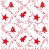 Tovaglioli carta Cm. 33x33 3 veli "Red Xmas" - Confezione 30 pezzi
