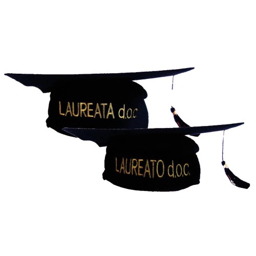 Cappello laurea Laureato/Laureata