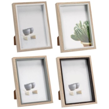Portafoto in mdf rettangolare - Foto Cm. 13x18 - Colori...