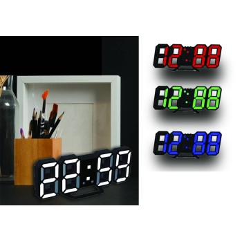 Orologio da tavolo digitale numeri colorati