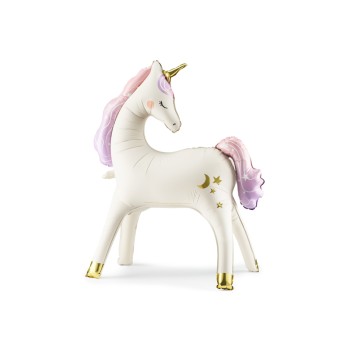 Palloncino mylar supershape Cm. 95x86 - Unicorno