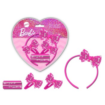 Set regalo con cerchietto e fermacapelli - Barbie